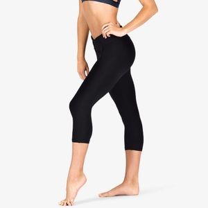 Velvet Capri Leggings 